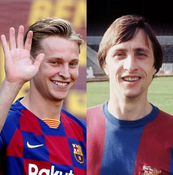 De Jong y Cruyff