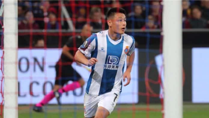 Wu Lei confirmó que se quedará en el Espanyol