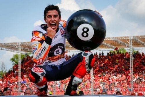 Marc Márquez rubrica el octavo título