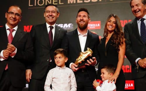 Messi su sexta Bota de Oro