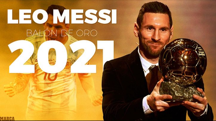 Messi ya tiene el séptimo Balón de Oro