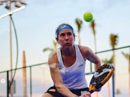 Carolina Navarro se retira del pádel