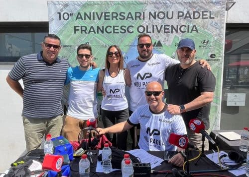 Padelona en el 10º Aniversario de Nou Padel Les Franqueses
