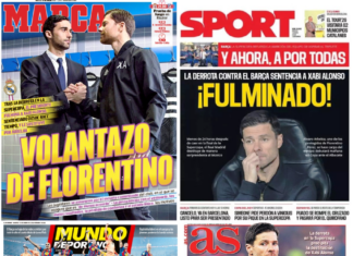 Consulta las Portadas de los principales periódicos deportivos