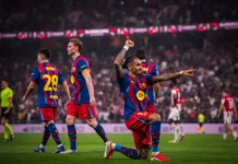 El Barça destroza al Athletic y se mete en otra final de SuperSupercopa Raphinha- SuperSupercopa