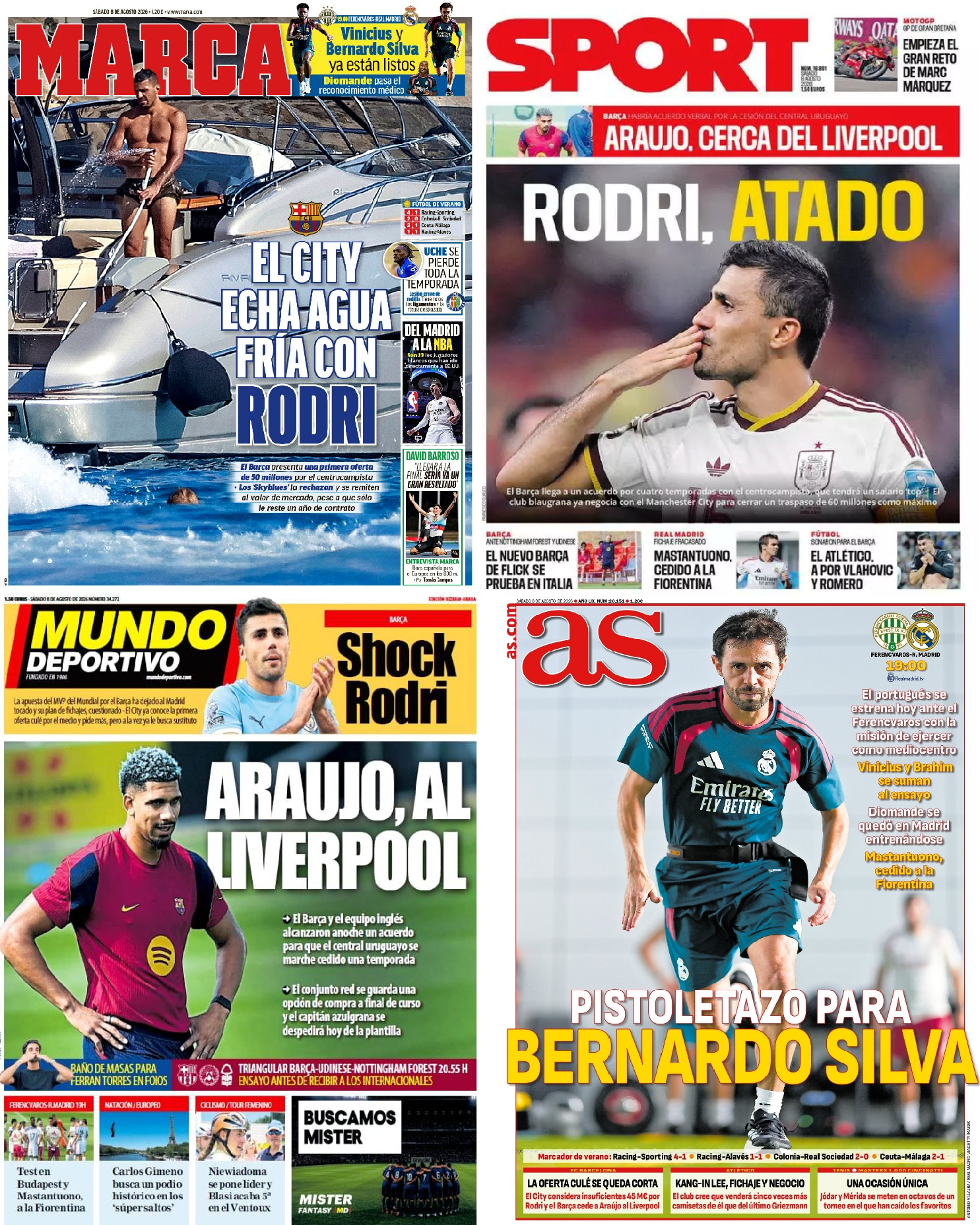 Consulta las Portadas de los principales periódicos deportivos portadas