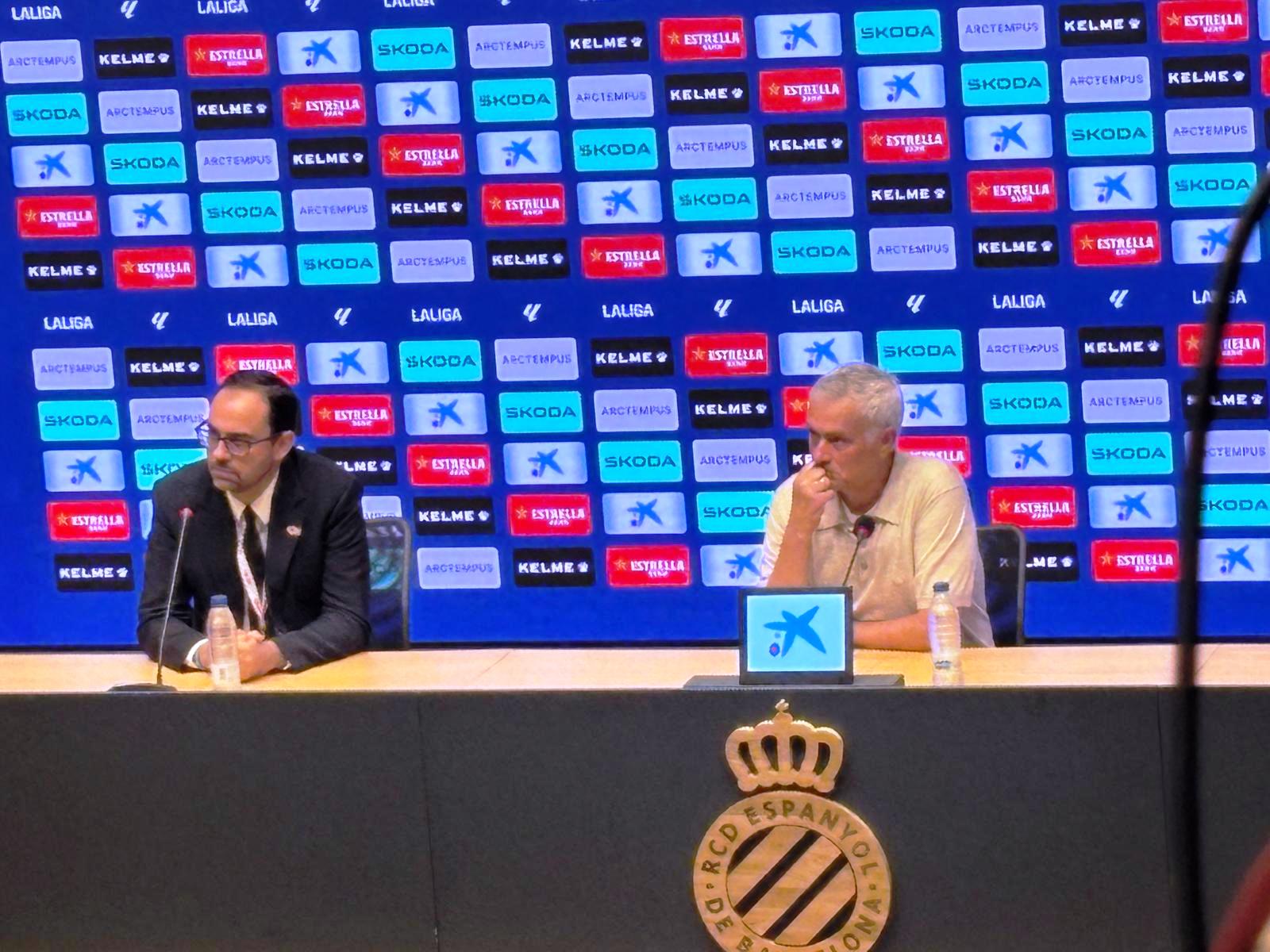 Mourinho habló tras el partido en Cornellà: «Hay bullying con Vinicius» Mourinho habló tras el partido en Cornellà: "Hay bullying con Vinicius"