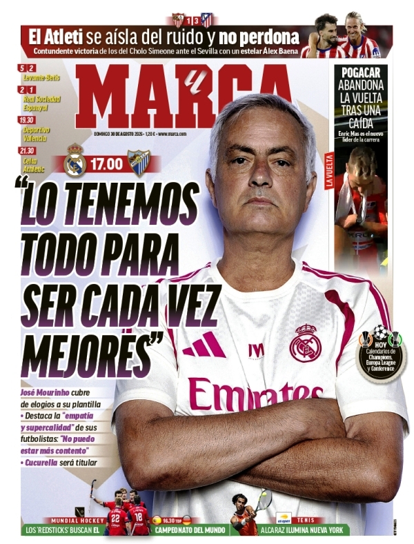Consulta las Portadas de los principales periódicos deportivos