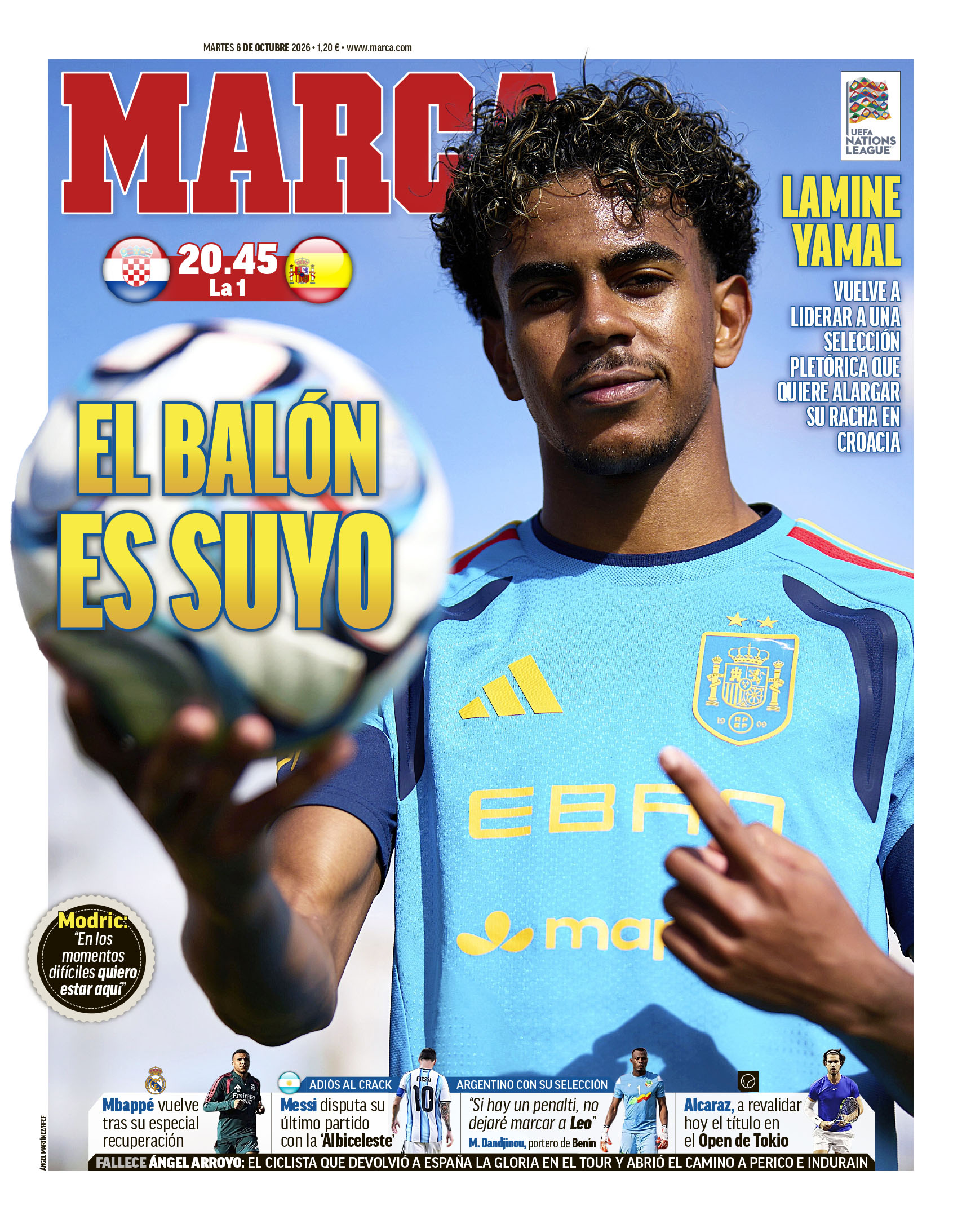 Consulta las Portadas de los principales periódicos deportivos marca
