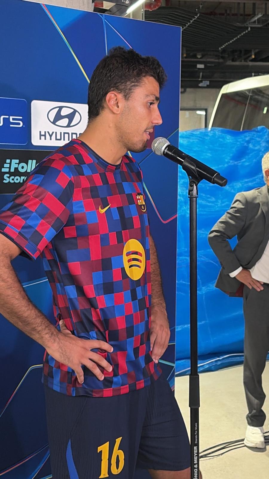 Rodri «Nunca quise burlarme» RODRI-A.Segura-BarçaFeyenoord