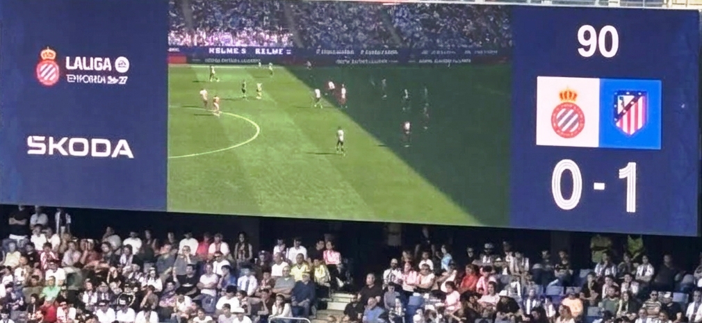 Buen partido del Espanyol, mal resultado frente al Atlético de Madrid Buen partido del Espanyol, mal resultado frente al Atlético de Madrid