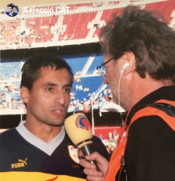 Santi Triguero, ha repassat la seva retirada en els micròfons de l'Catalunya Futbol
