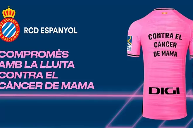 El Espanyol se suma a la lucha contra el cáncer de mama