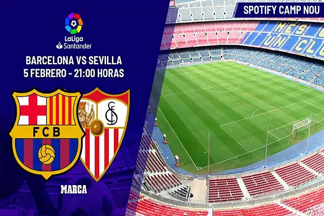 El Sevilla no gana en el Camp Nou desde la temporada 02-03