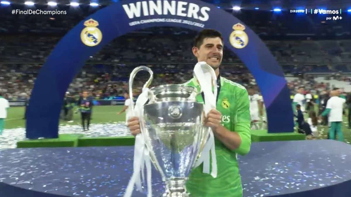 Courtois entrega la Decimocuarta al Real Madrid