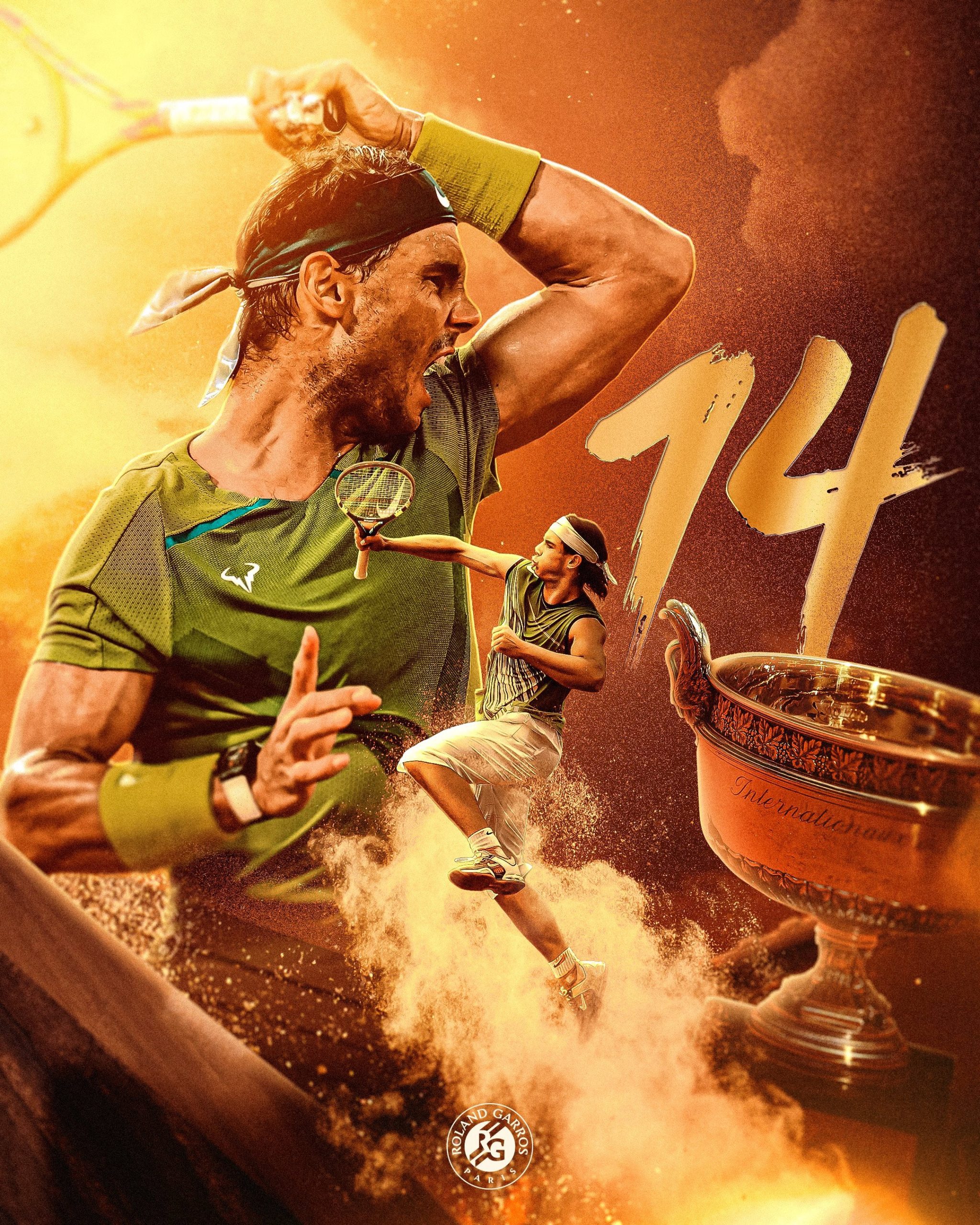 Rafa Nadal sigue haciendo HISTORIA sumando su 14 Roland Garros