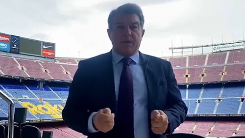 Laporta: "Que todo el mundo se prepare porque hemos vuelto"