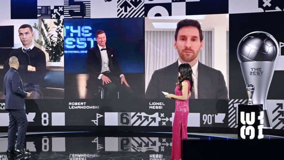 Leo Messi, ganador del Premio The Best de la FIFA al mejor del año 2022