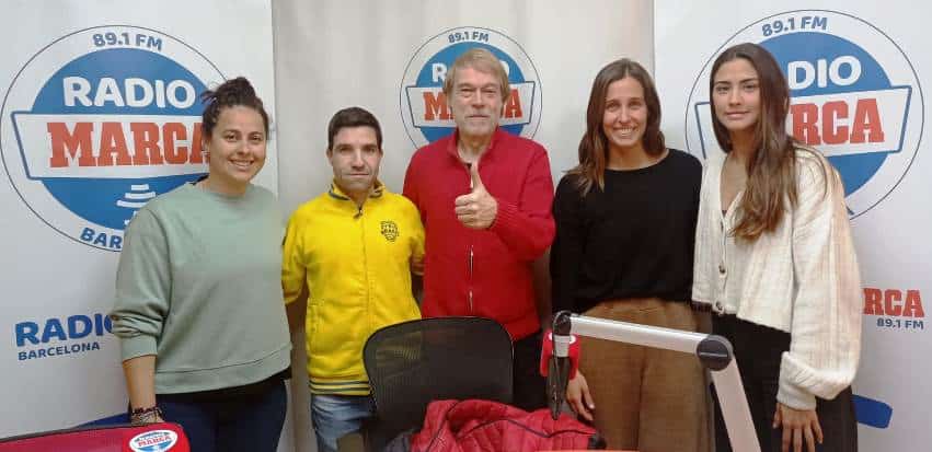 Club Esportiu Mediterrani femení, visita radiomarca