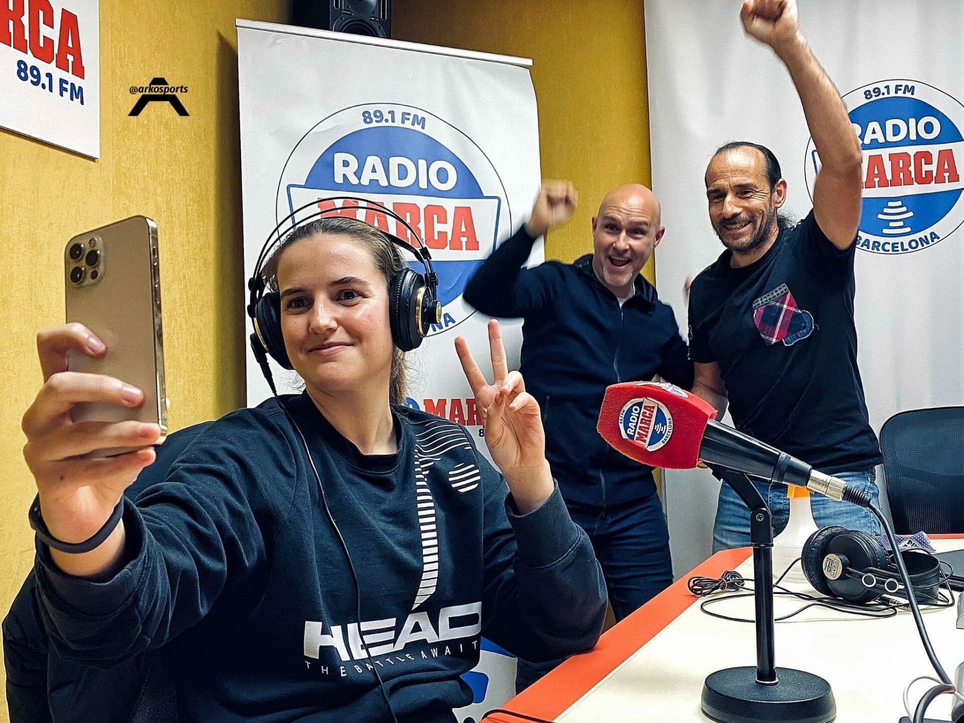 Superioridad Objetivo encerrar La número 1 del mundo, Ari Sánchez, en nuestra pista - Radio Marca Barcelona